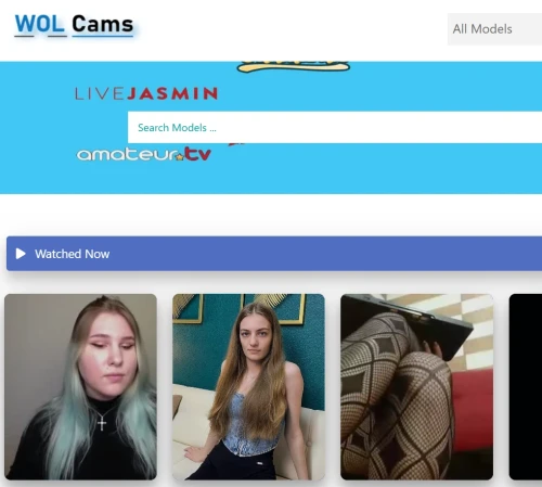 WOLCams - Every Adult Live Webcam Model in a single place
