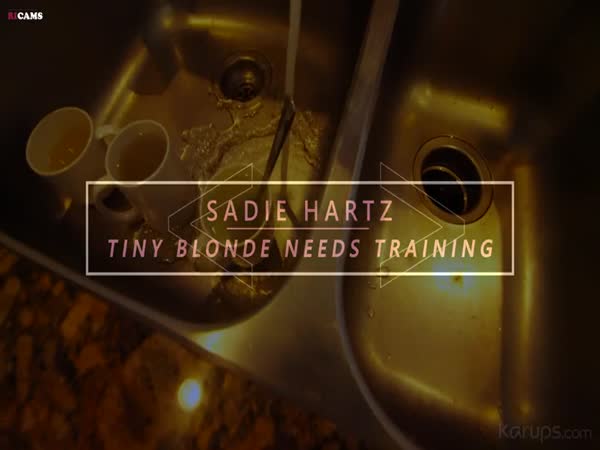 Karupsa Sadie Hartz Tiny Blonde Needs Training porn video on RICams